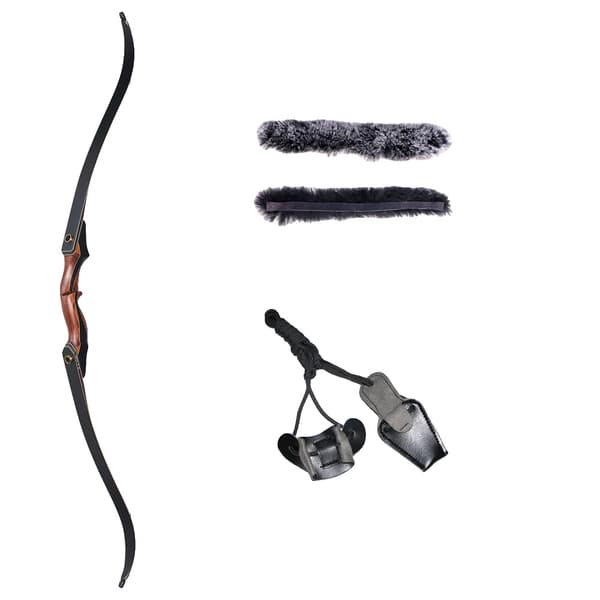 Recurve Bue, Takedown Design, Justerbar Trækvægt,45Ibs sæt