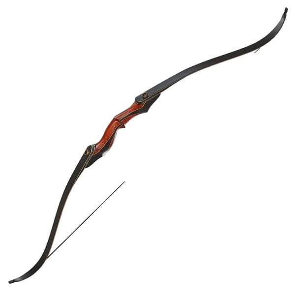 Recurve Bue, Takedown Design, Justerbar Trækvægt,50Ibs