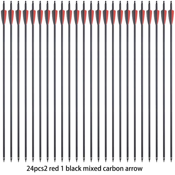 Kolfiberpilar, Lätta 31,5 tum, Spine 500-550,C-24st