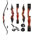 Miniatyrbillede 1 af 2: Recurve Bue, 60 Tommer Længde, Alsidige Trækvægte,35 lbs bue