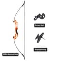 Pikkukuva 2 / 2: Jousiammunta jousi, irrotettava muotoilu, erilaisia veto painoja, 30 paunaa oranssi recurve
