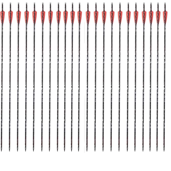 Kolfiberpilar, Lätta 31,5 tum, Spine 500-550,H-24st