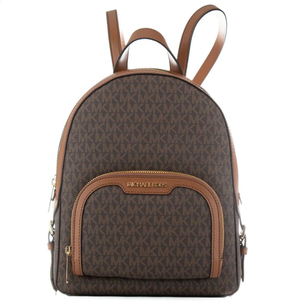 Ryggsäck Casual Michael Kors 35S2G8TB2B-BROWN Brun Läder (30 x 24 x 11 cm)