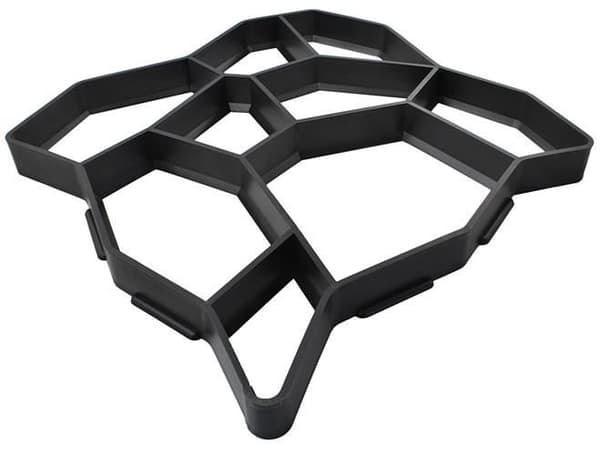 Gjutnät för Trädgårdsgångar - Plast hexagon-formad