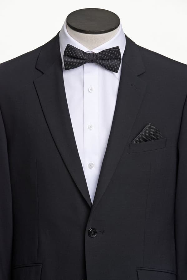 Lindbergh - Fluga+Näsduk 30-973001 Prickig Vinröd One Size