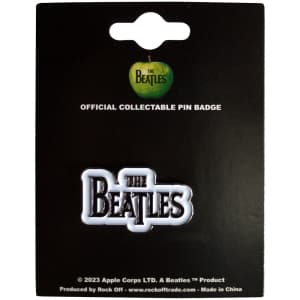 The Beatles - Drop T Logo Pin Badge