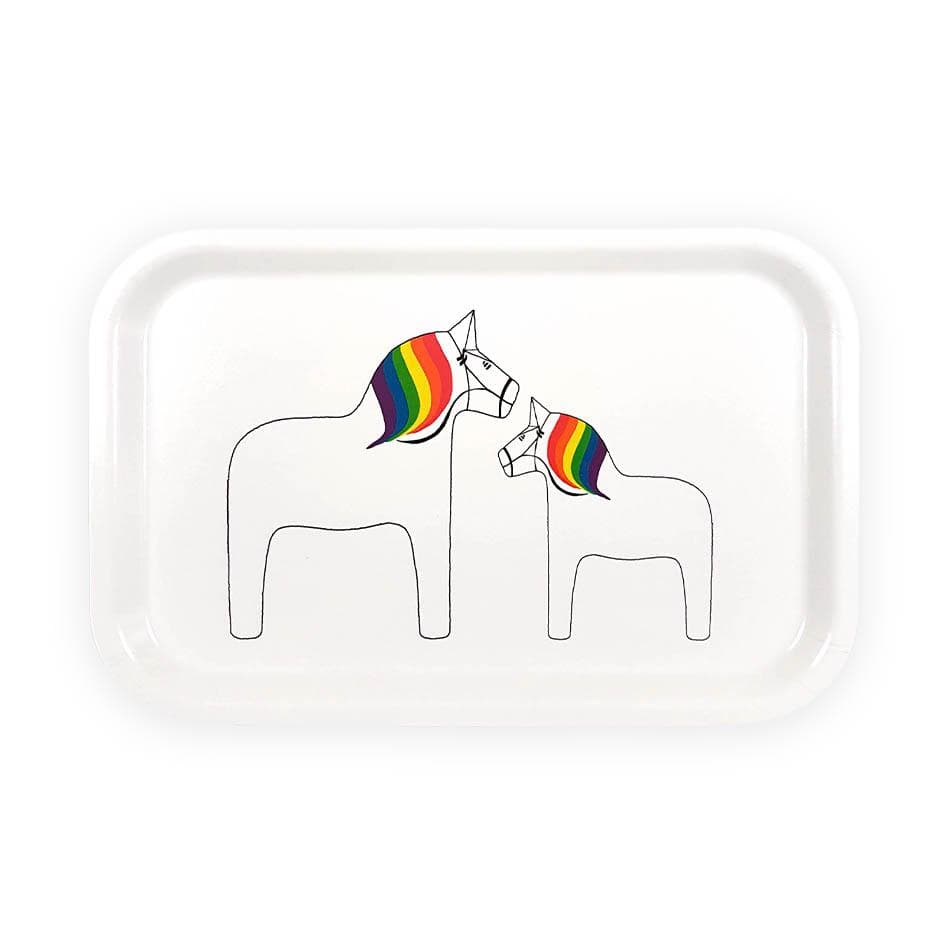 Bricka Pride Horse - Arvidssons Textil