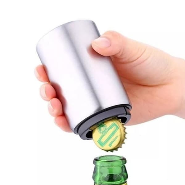 Praktisk Automatisk Kapsylöppnare med Magnet 1-Pack