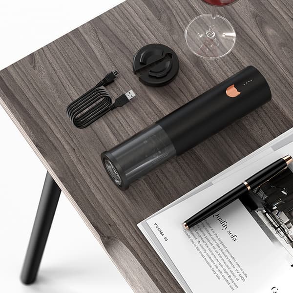 Elektrisk vinöppnare med uppladdningsbart Li-Ion-batteri, Leben