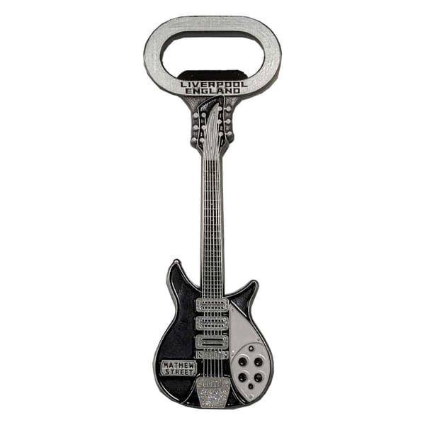 Mathew Street Liverpool Guitar Bottle Opener One Size