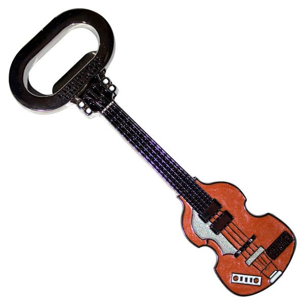 Mathew Street Brown Bass Bottle Opener One Size