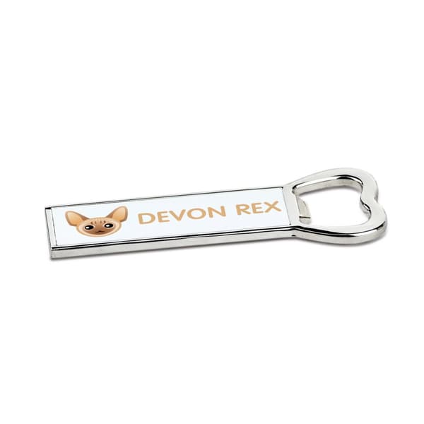 Devon Rex - avaaja grafiikalla ja Art-Dog-brändin merkinnällä