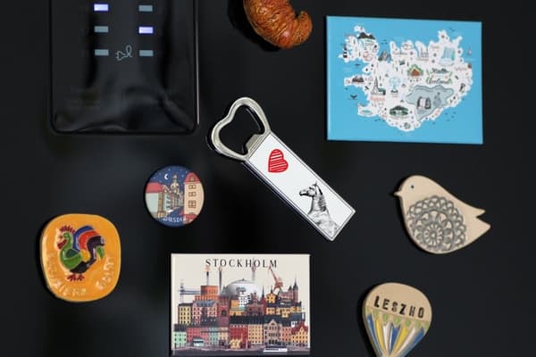 Selle Francais - pullonavaaja hevosella, henkilökohtainen jääkaapinavaaja, ainutlaatuinen lahja miehelle Art-Dogilta