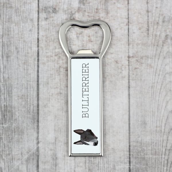 Bullterrieri, Bullterrieri - pullonavaaja kuvalla ja Art-Dog-oluelle