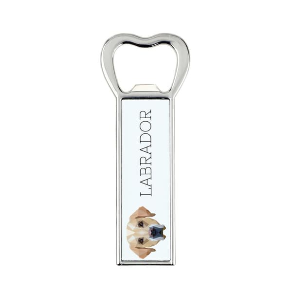 Labradorinnoutaja - pullonavaaja valokuvalla ja Art-Dog-oluelle