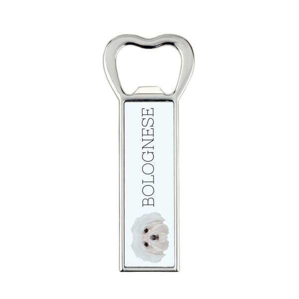 Bolognese, Bolognese - pullonavaaja kuvalla ja Art-Dog-oluelle