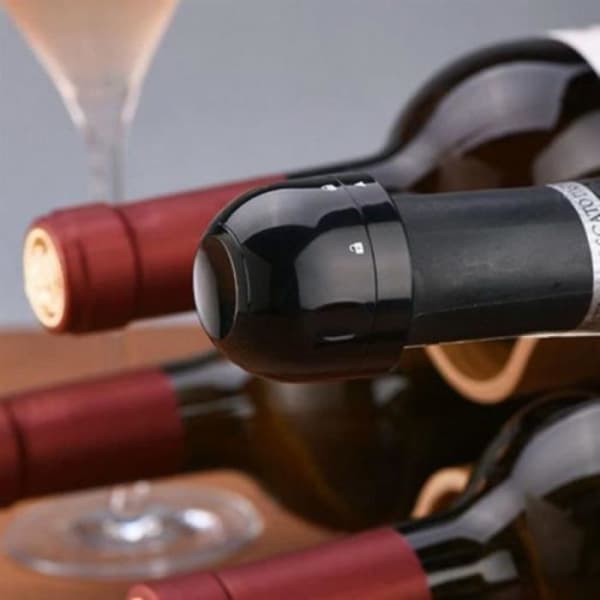Korkskruv, Mini Portabel Cava Försegling Tom Champagnepropp Rödvinsflaskpropp Silikonpropp - 1st Typ