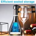 Miniatyrbild 2 av 4: Förseglad vinpropp, Ksopsdey 4 delar champagnepropp, återanvändbar silikonpropp för champagne, Pou A303