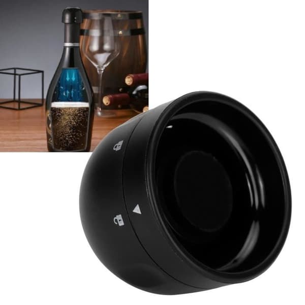 Förseglad flaskpropp, vinpropp, 4 X 4 X 3,2 cm Hög kvalitet för Bar Black Home Champagne