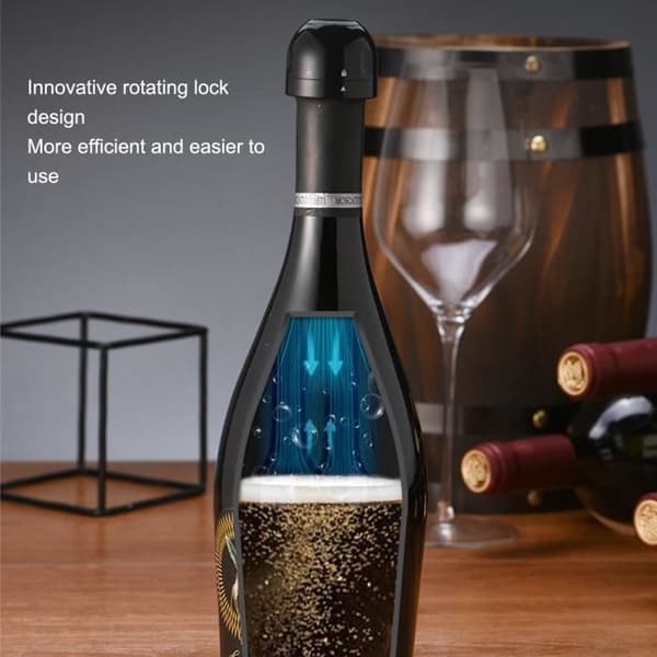 GOTOTOP Mini Wine Stopper Mini champagnepropp liten champagnepropp för mousserande vin av livsmedelskvalitet för barn