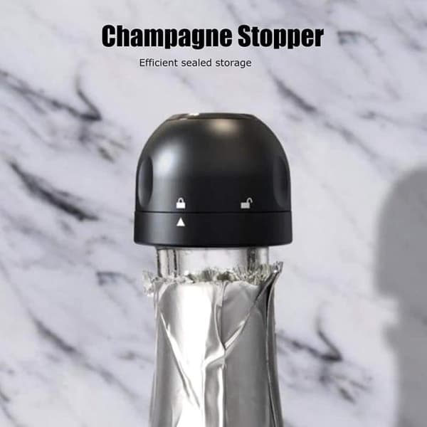 Vinflaskpropp, champagnepropp Mousserande silikonchampagnepropp för champagne A349