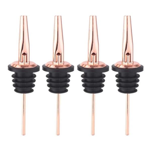 4-pack Droppkork Roséguld