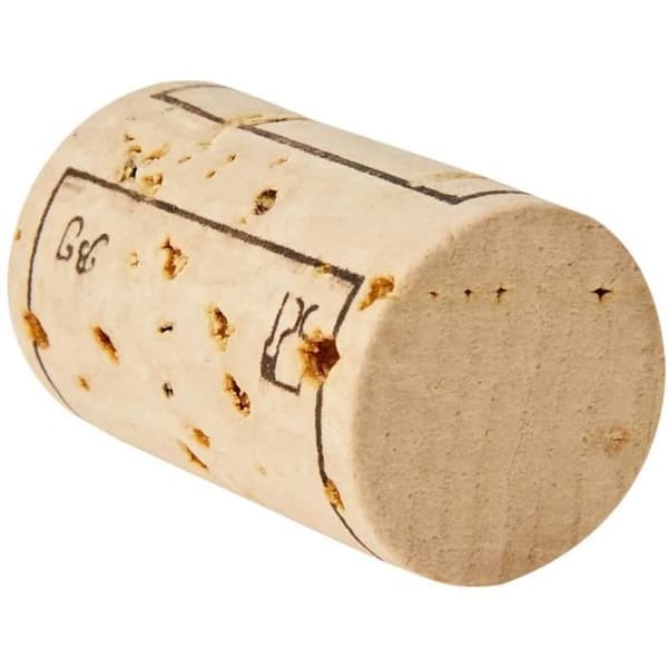 BOUCHONNERIE JOCONDI Cylindrisk propp av naturlig kork för AOC-vin - 38x24 mm