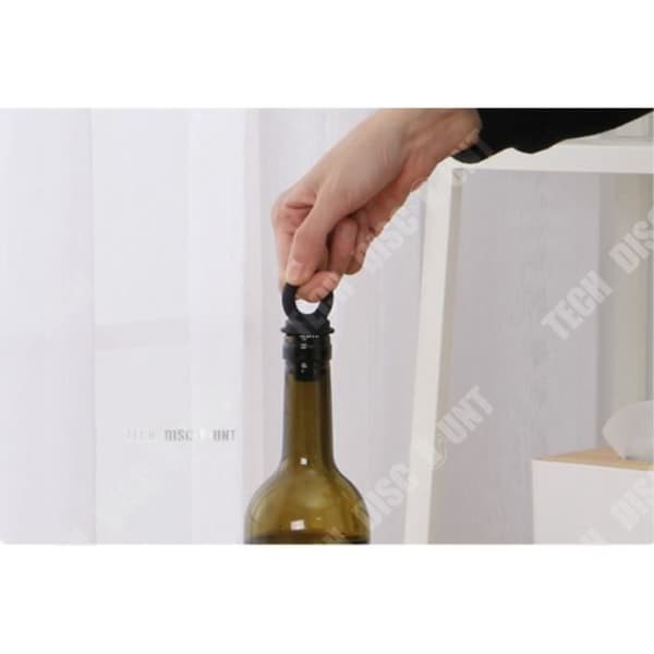 TD® original silikon återanvändbar vakuum vinflaska propp vattenkonservering sommelier konservering kvalitetsskydd