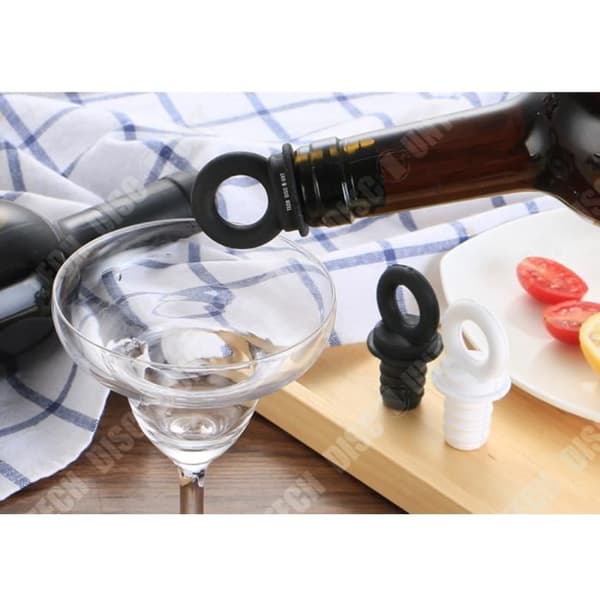 TD® original silikon återanvändbar vakuum vinflaska propp vattenkonservering sommelier konservering kvalitetsskydd