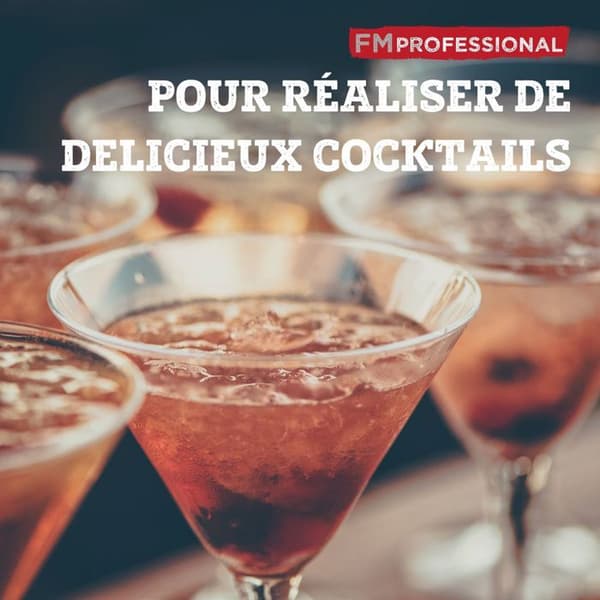 Doseur för alkohol till cocktail 5 cl och 3 cl i rostfritt stål FM Professional Drycker