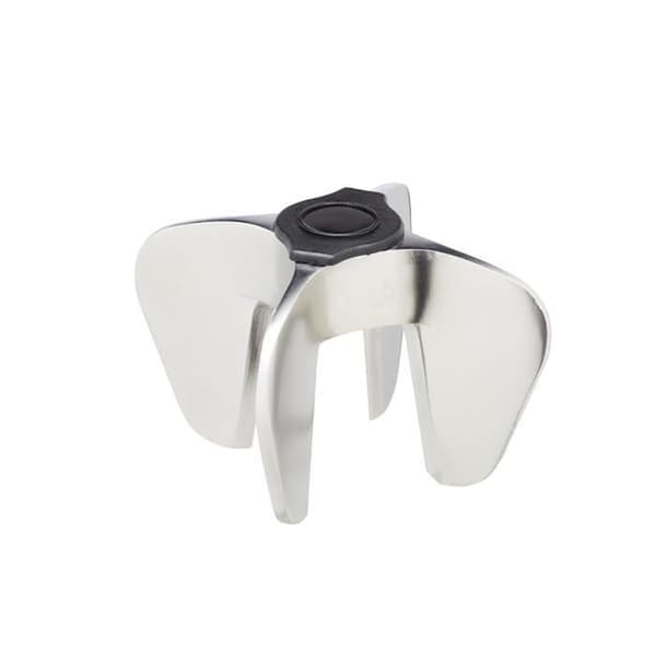 BarCraft champagneöppnare 7 x 4 cm i silver rostfritt stål