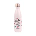 Miniatyrbild 1 av 2: Metallflaska - Ana Marin - Fancy Rosa - 500ml - 25cm höjd - Tätslutande kork