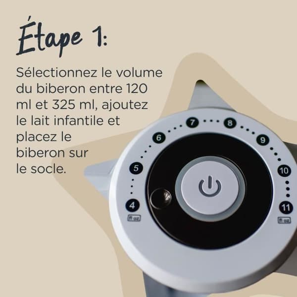 TOMMEE TIPPEE Perfect Prep - flaskvarmare - ny hot shot-funktion - vit
