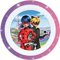 Miniatyrbild 2 av 4: FUN HOUSE Miraculous Ladybug Måltidsset - 1 tallrik ø 22 cm, en djup tallrik ø 16 cm och ett glas 220 ml - För barn