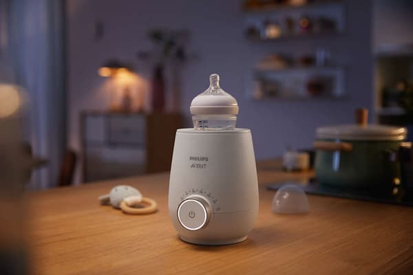 Philips Avent Premium fast bottle warmer for even warming SCF358/00