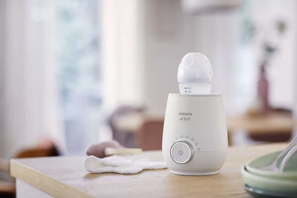 Philips Avent Premium fast bottle warmer for even warming SCF358/00