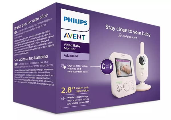Philips Avent Video Baby Monitor SCD881/26