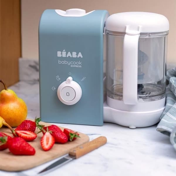 BEABA, Babycook express, babyrobot, 4 i 1 mixer-spis, Baltic blue