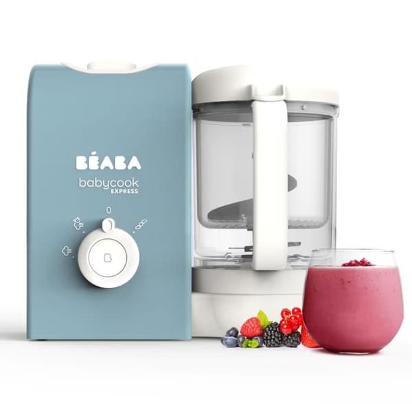 BEABA, Babycook express, babyrobot, 4 i 1 mixer-spis, Baltic blue