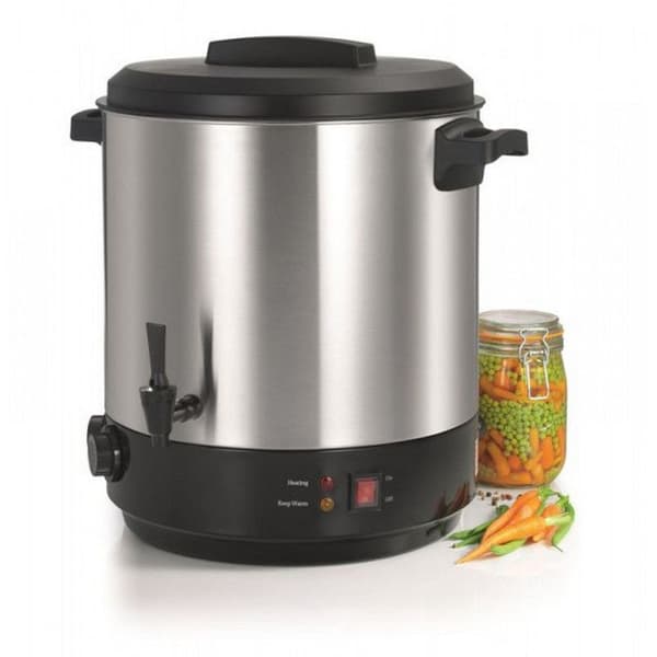 nature&amp;saveurs - elektrisk sterilisator med kran och timer 31l 2100w - ns-st31in