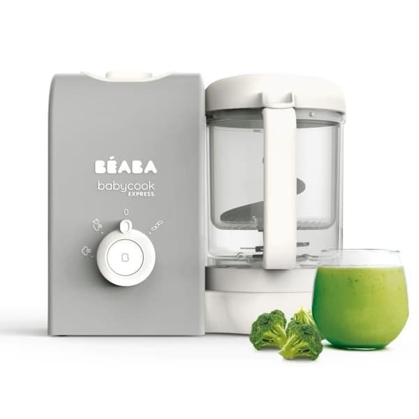 BEABA, Babycook express, babyrobot, 4 i 1 mixer-spis, sammetsgrå