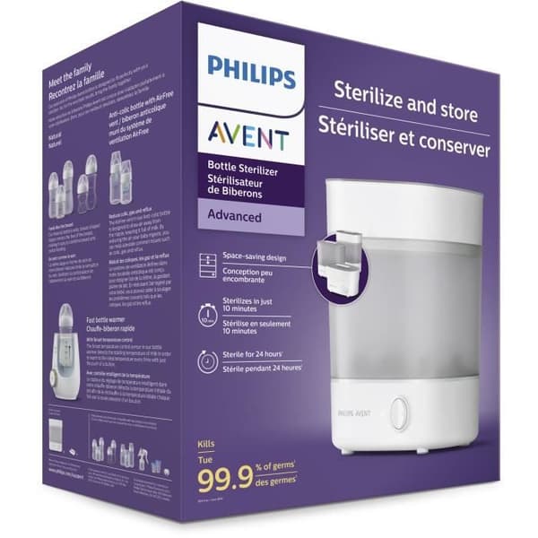 PHILIPS AVENT SCF291/00 4-i-1 elektronisk sterilisator - Vit