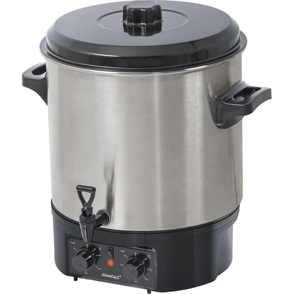 STEBA 051200 ER2 27L sterilisator - Temperaturjustering 30/100°C - Rostfritt stål