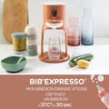 Miniatyrbild 2 av 6: BÉABA - Bib'Expresso - Flaskvärmare / Puréberedare - Exakt Temperatur - Omedelbar - Vattenbad - Terrakotta