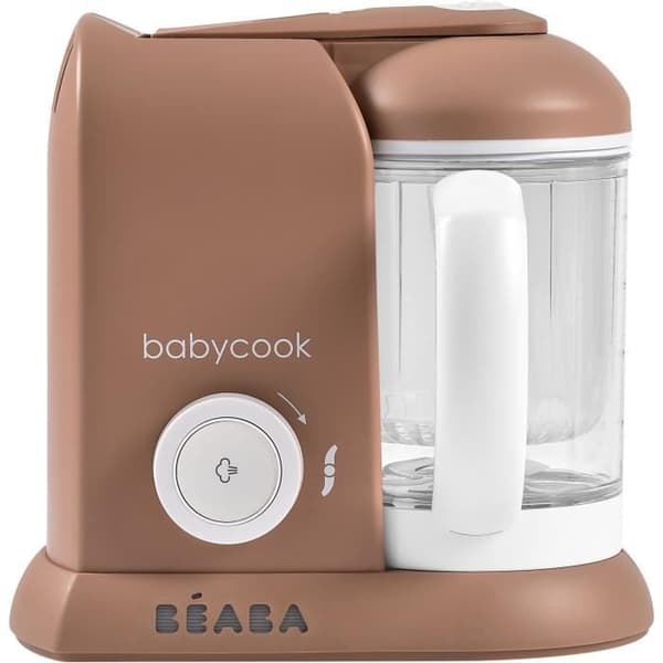BÉABA - Babycook Solo - Robot Bebis 4 i 1 Mixer-Kokare - Ångkokning - Pralin