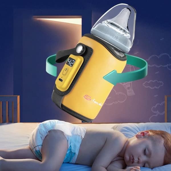 TD® Multi-speed USB Termostat Uppvärmning Mjölkflaskvärmare Konstant temperaturisolering Baby Portable Bubble Milk