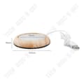 Miniatyrbild 4 av 4: TD® Electric Milk Cup 55° USB Thermal Milk Cup Elektrisk koppvärmare Kaffekoppsvärmare Elektrisk koppvärmare