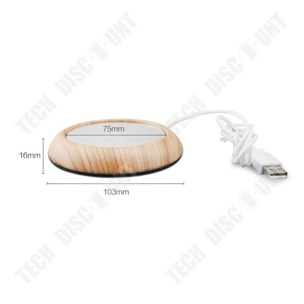 TD® Electric Milk Cup 55° USB Thermal Milk Cup Elektrisk koppvärmare Kaffekoppsvärmare Elektrisk koppvärmare