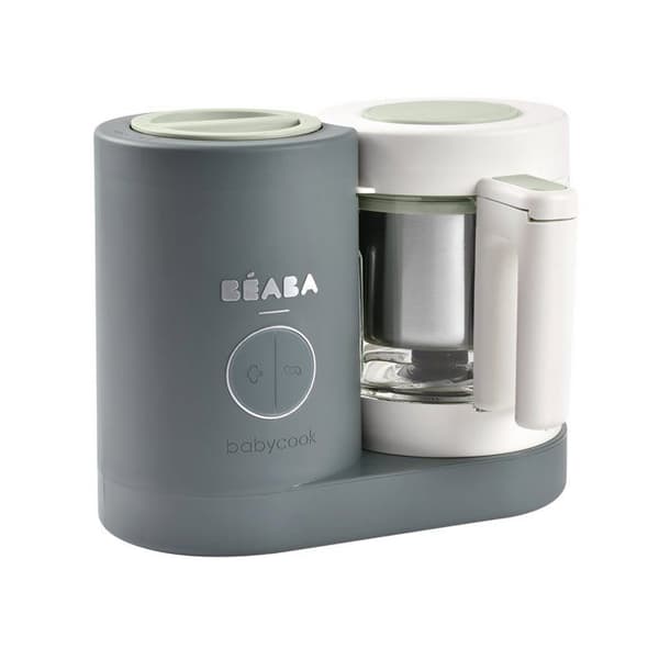 BEABA - Babycook Néo Robot Cuiseur Bébé 6 i 1 Grå Mineral