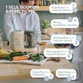 Miniatyrbild 3 av 6: Babyförberedningsrobot Beaba BABYCOOK NEO WHITE 9145223
